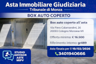 vendita box/posto auto Cologno Monzese