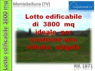Vendita Terreno Edificabile Montebelluna