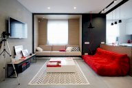 Monolocale di lusso con balcone