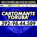 Yorubà effettua consulti di Cartomanzia tutti i giorni dalle ore