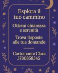 CARTOMANTE CLARA: CONSULTO DETTAGLIATO E PROFESSIONALE.