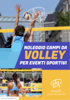 NOLEGGIO CAMPI DA VOLLEYBALL